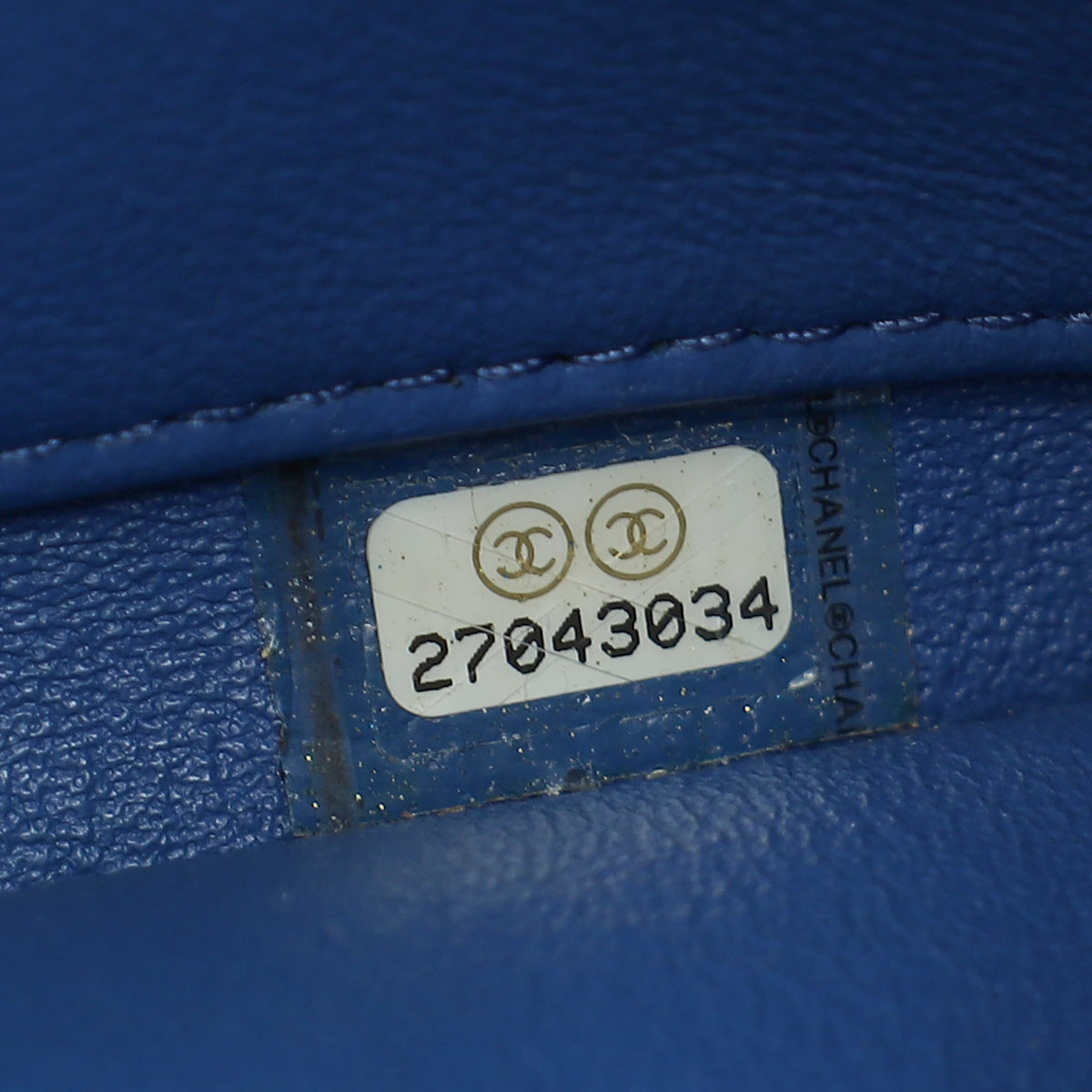 Chanel Blue Trendy Flap Bag