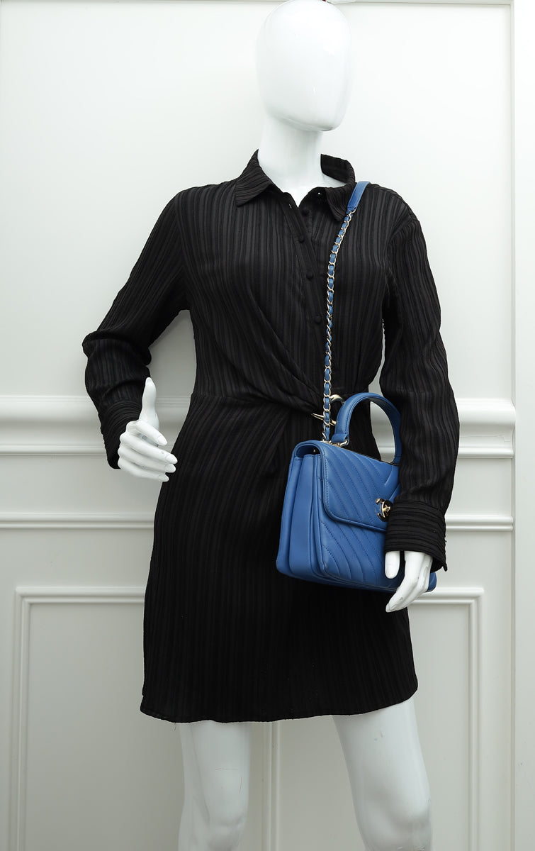 Chanel Blue Trendy Flap Bag
