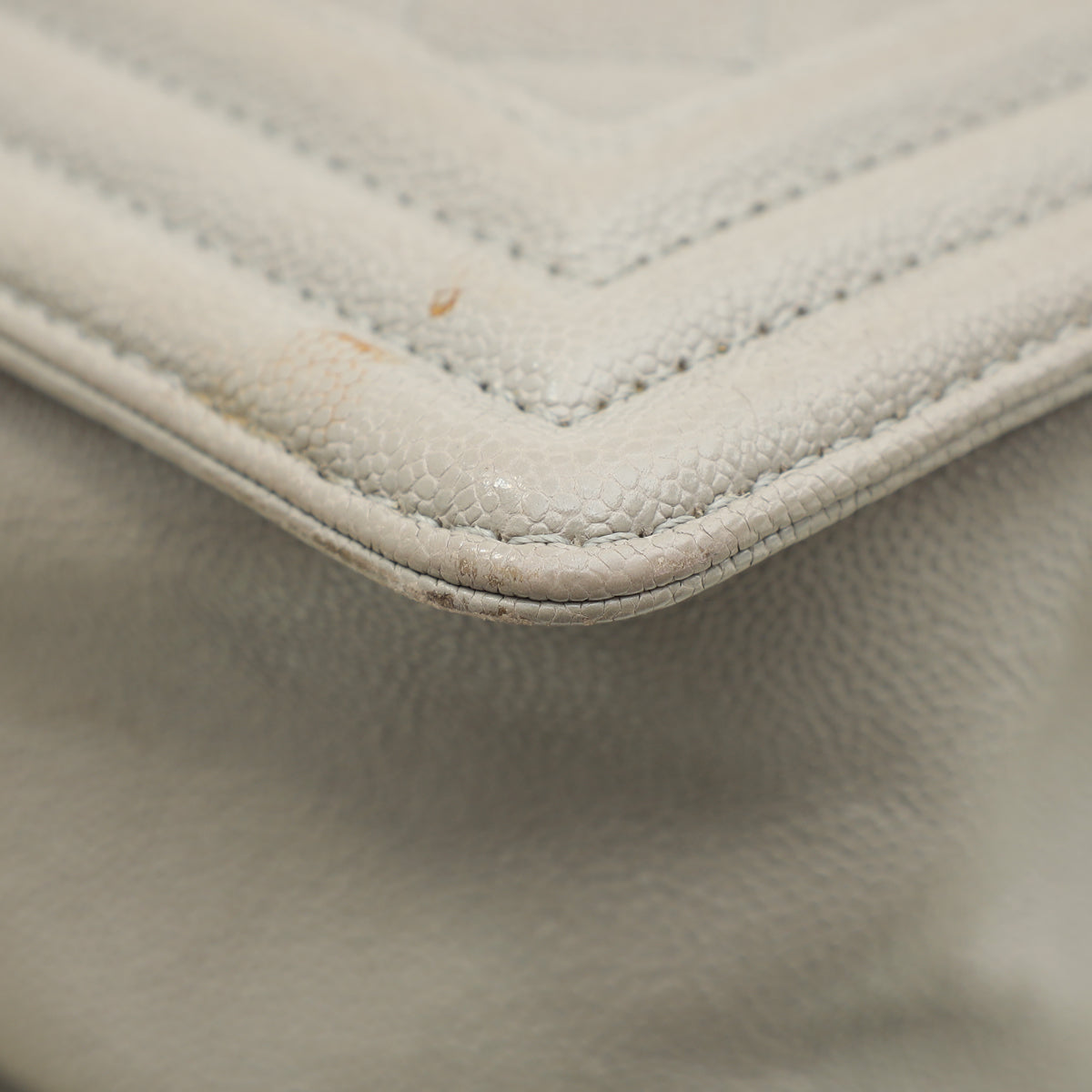 Chanel Gray Le Boy Medium Bag