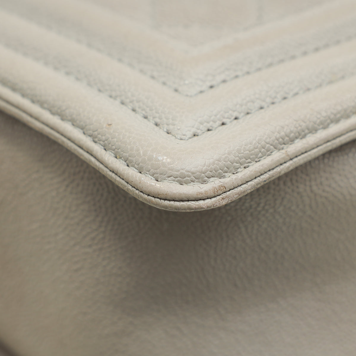 Chanel Gray Le Boy Medium Bag