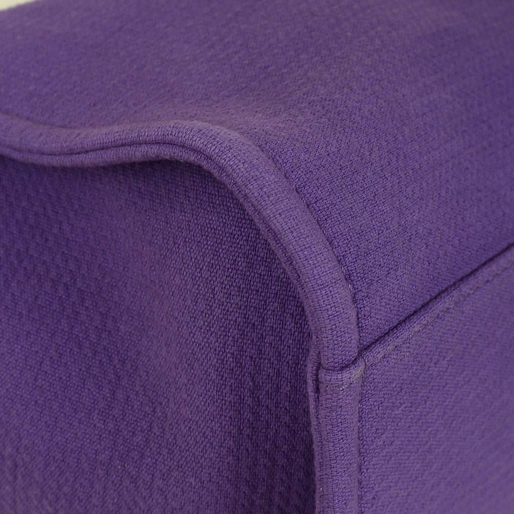 Chanel Violet CC Deauville Shopping Tote Bag