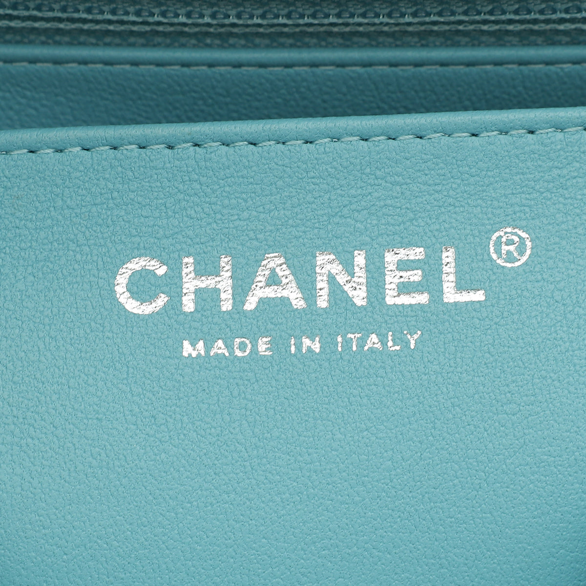 Chanel Dark Tiffany Mini Rectangular Classic Flap Bag