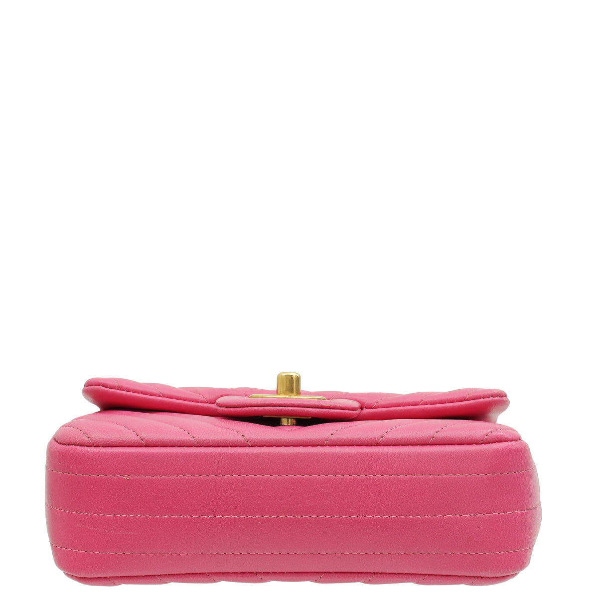 Chanel Pink CC Chevron Mini Bag