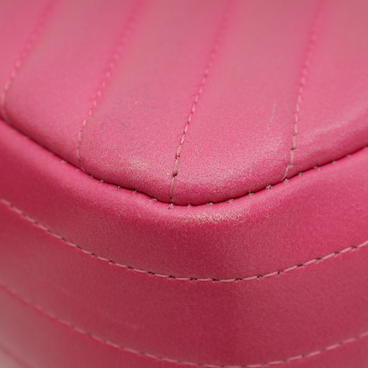 Chanel Pink CC Chevron Mini Bag