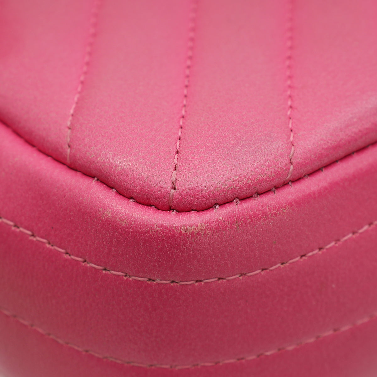 Chanel Pink CC Chevron Mini Bag