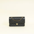Chanel Black CC Classic 11.12 Double Flap Medium Bag