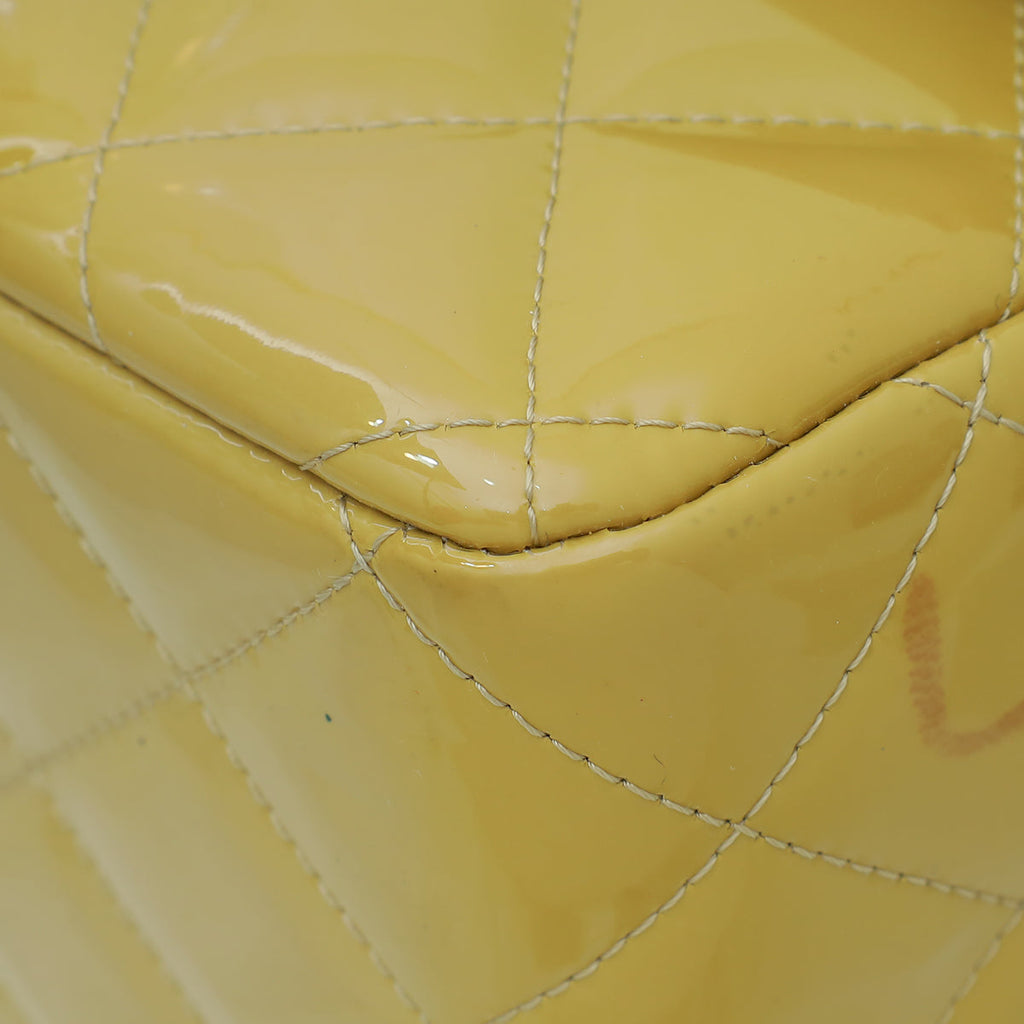 Chanel Beige CC Classic Jumbo Double Flap Bag