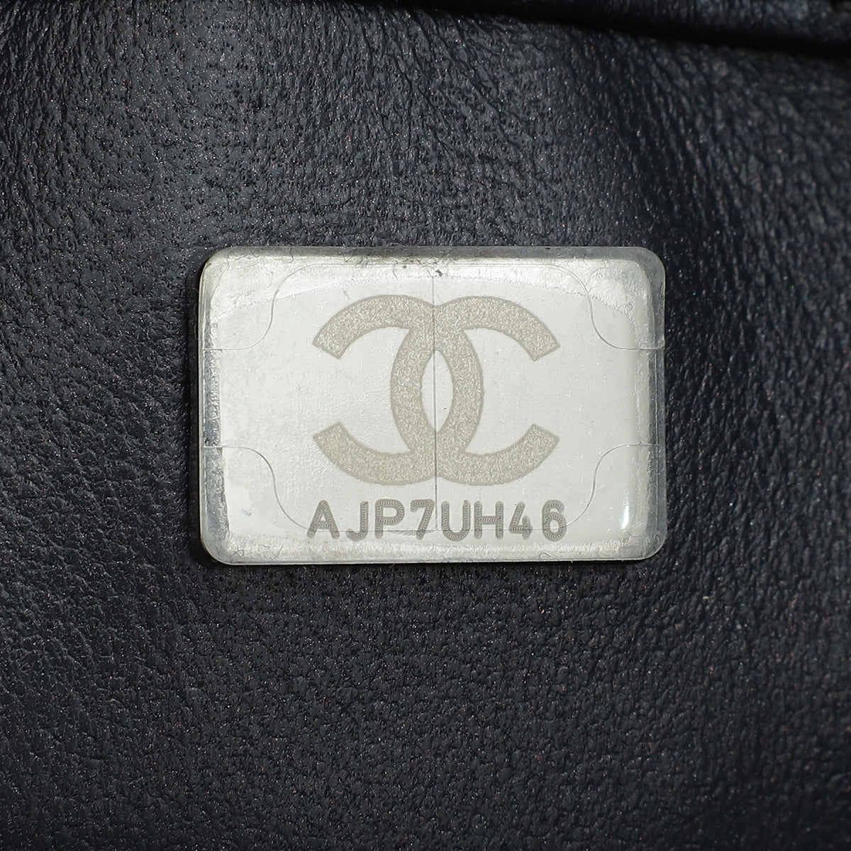 Chanel Grey Multicolor Logo CC Sequins Small Flap Evening Bag