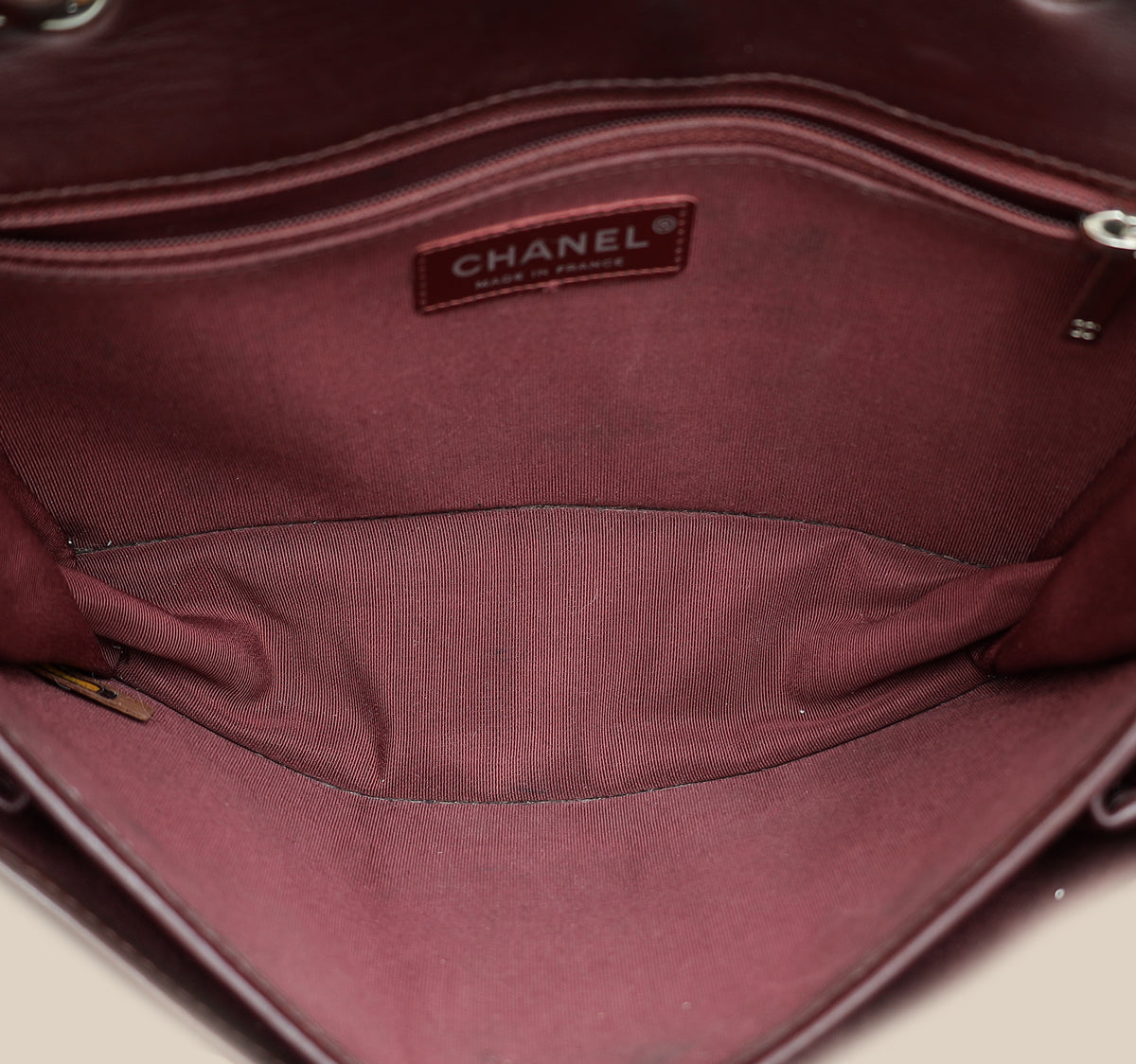 Chanel Bicolor CC Medium Chocolate Bar Flap Bag