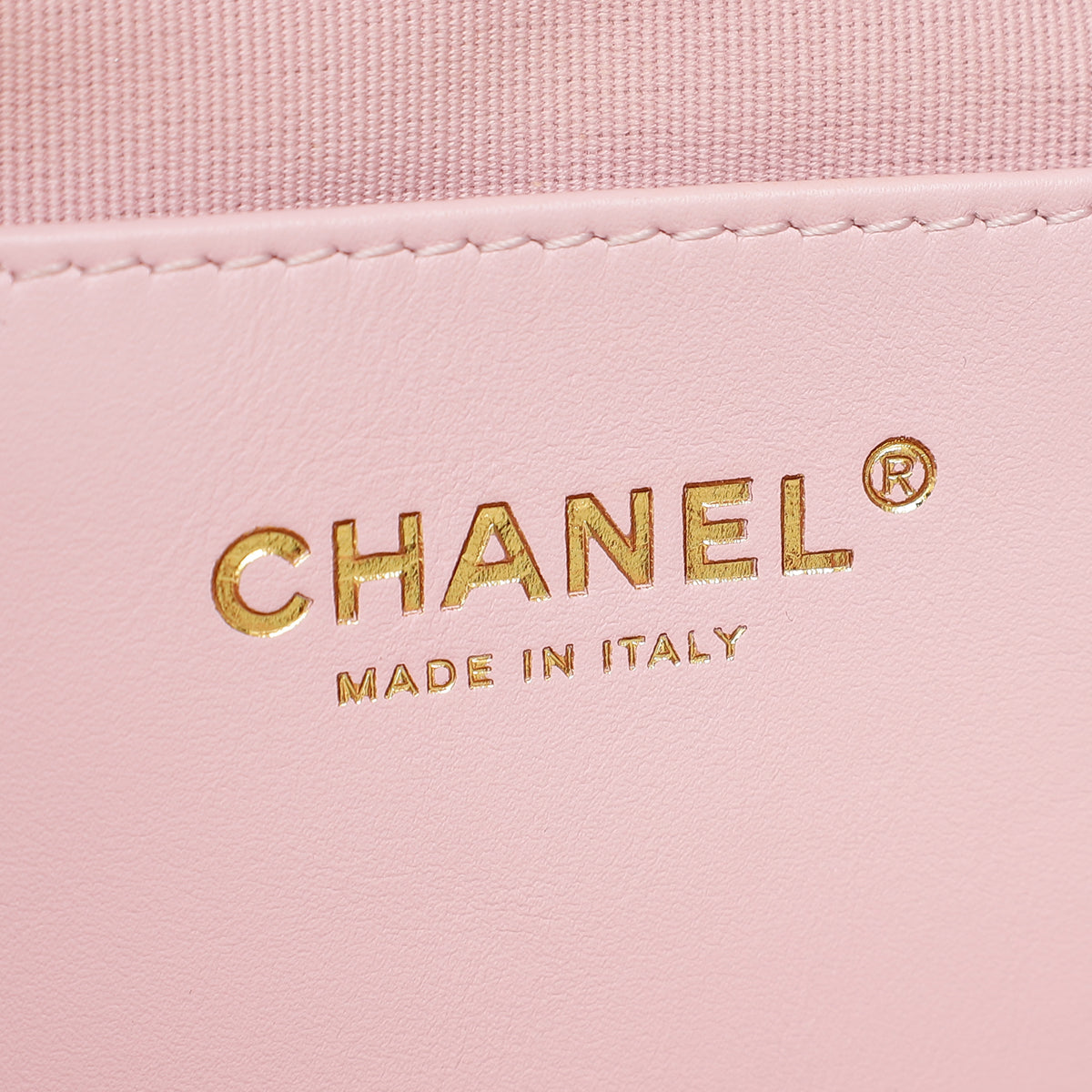 Chanel Pink CC Logo Backpack Small Bag