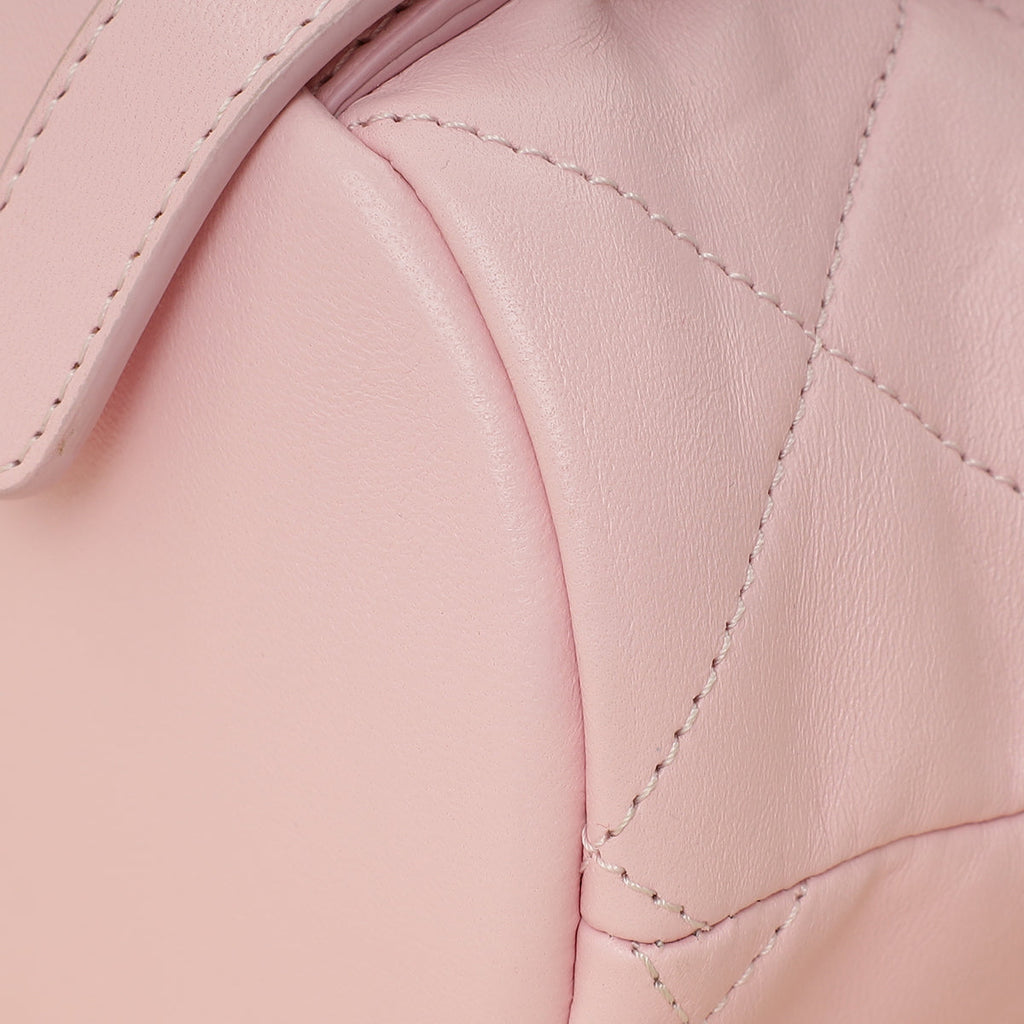 Chanel Pink CC Logo Backpack Small Bag