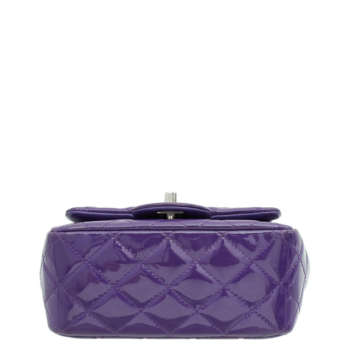 Chanel Purple Classic Flap Mini Square Bag