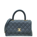 Chanel Navy Coco Handle Bag