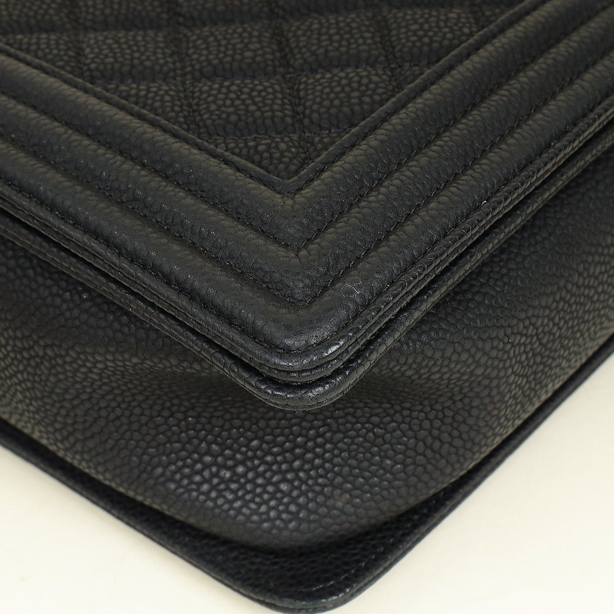 Chanel Black Le Boy Nubuck Large Bag