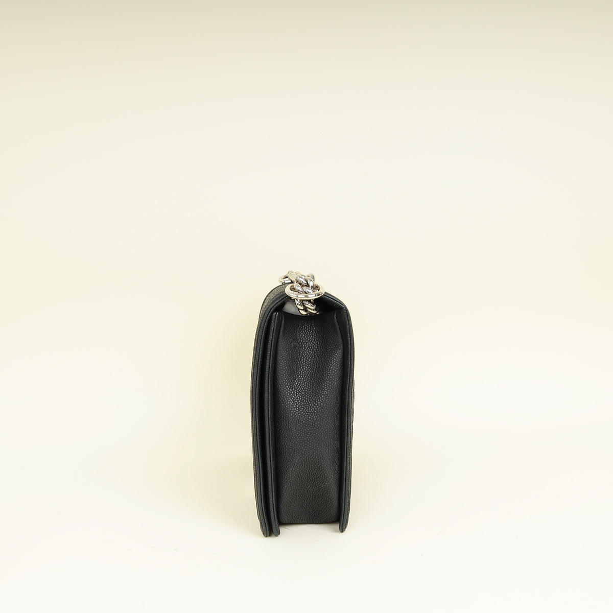 Chanel Black Le Boy Nubuck Large Bag