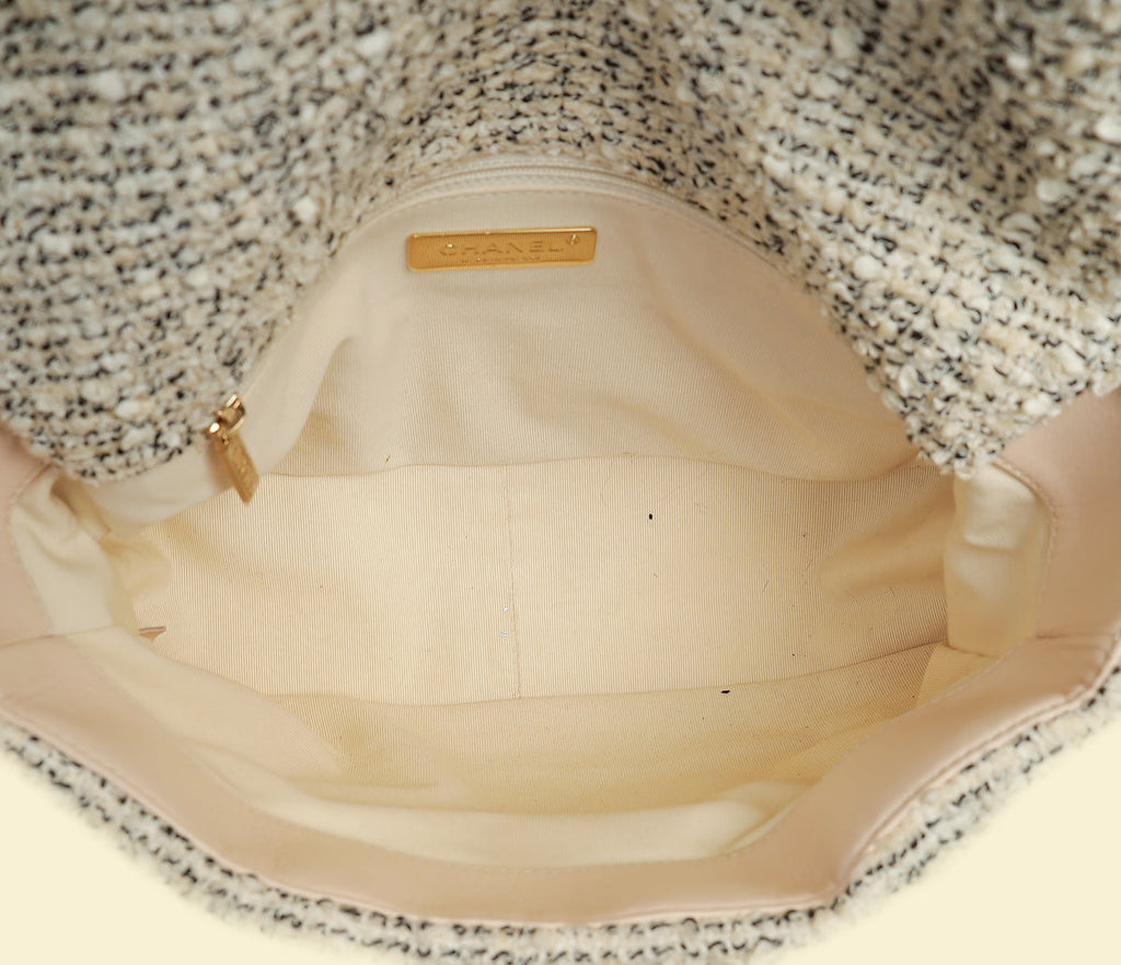 Chanel Tricolor 19 Tweed Flap Bag