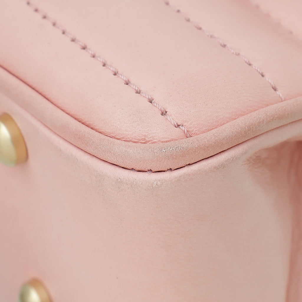 Chanel Pink East West Flap Bag