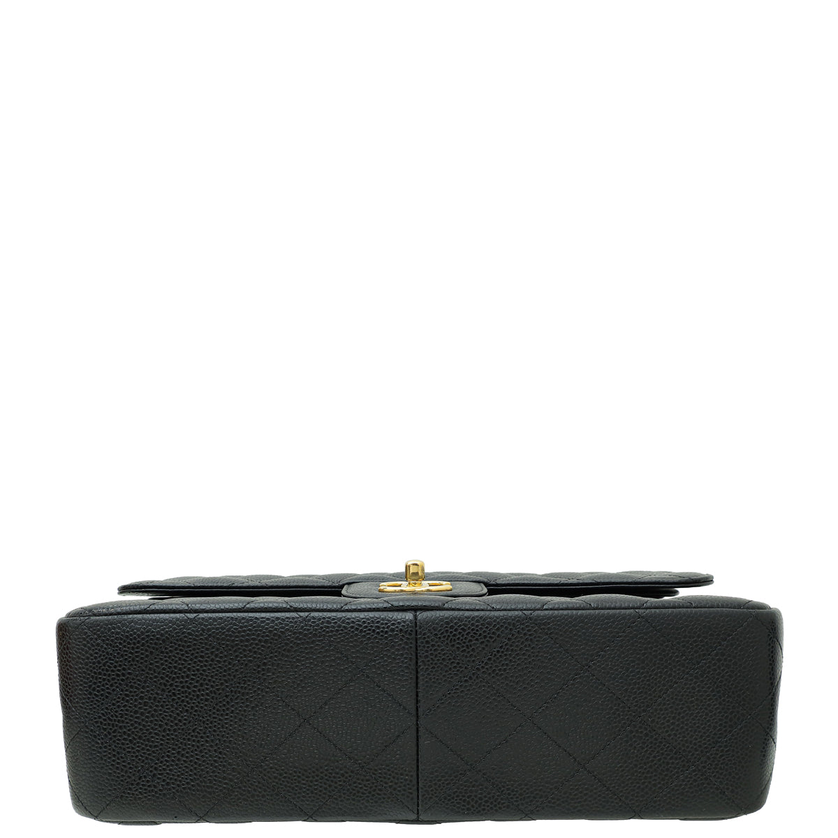 Chanel Black CC Classic Jumbo Double Flap Bag