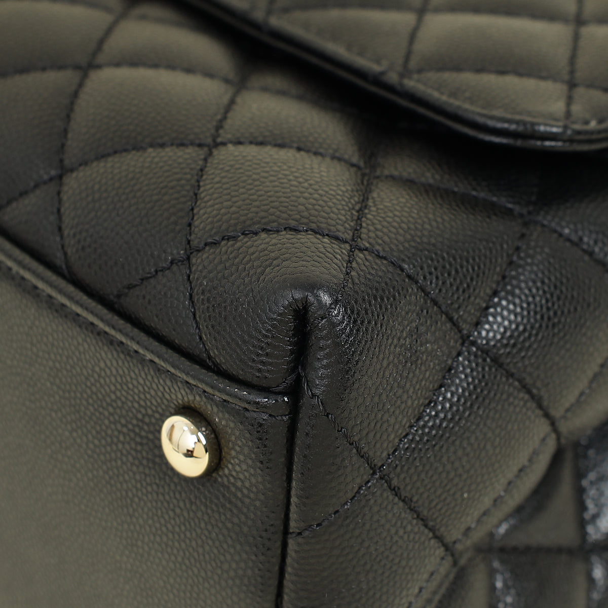 Chanel Black CC Coco Handle Flap Bag