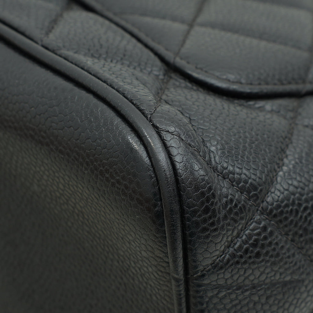 Chanel Black CC Timeless Medallion Tote Bag