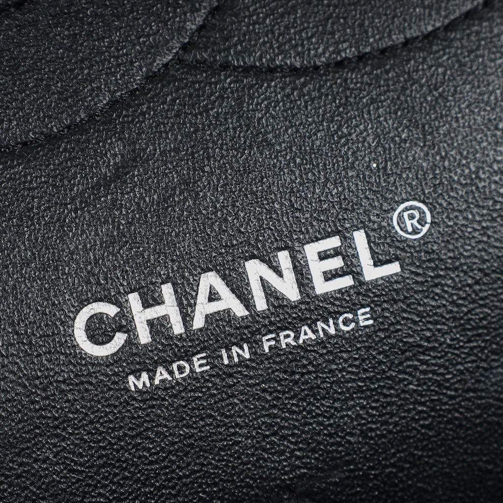 Chanel Bicolor Tweed Double Flap Jumbo Bag