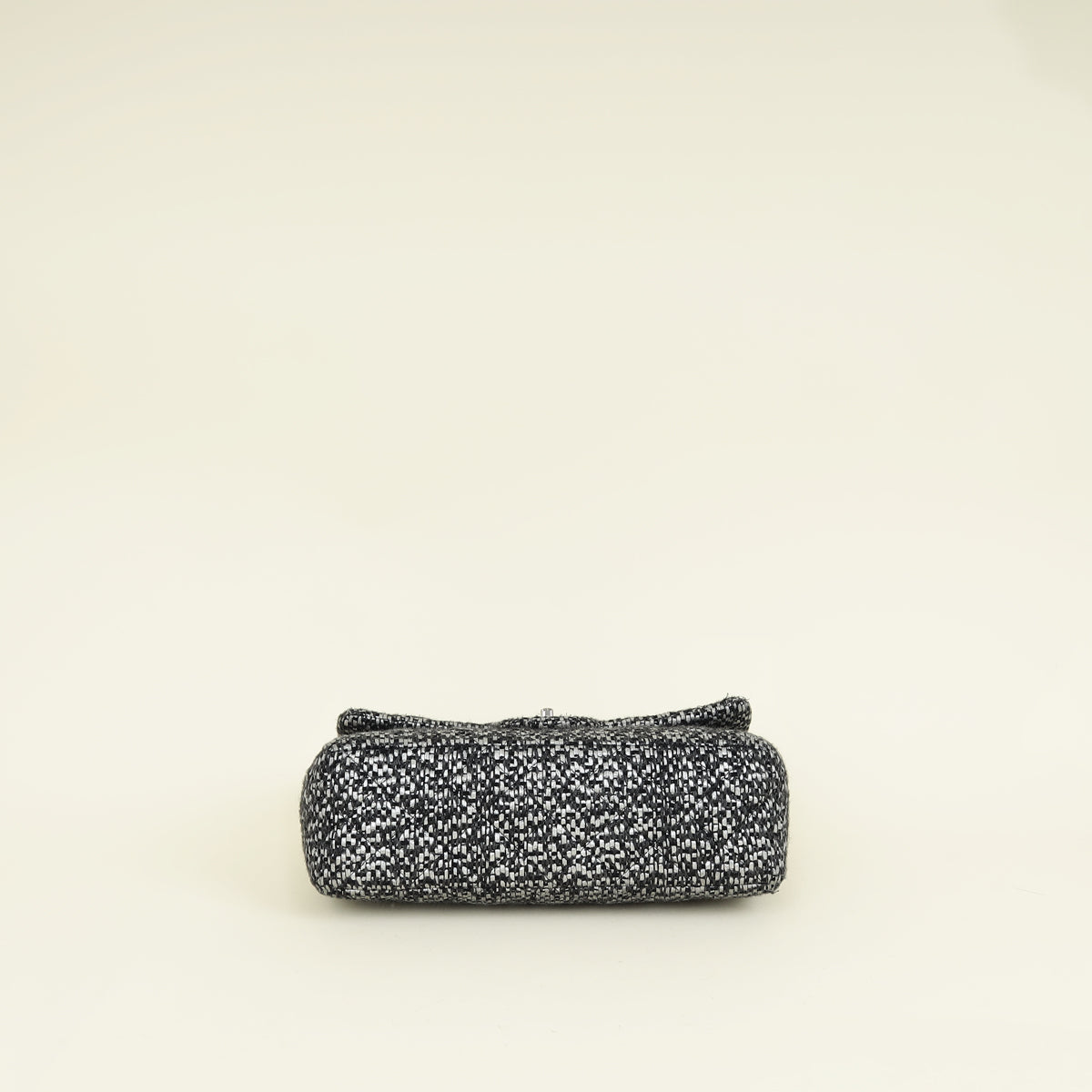 Chanel Bicolor Tweed Double Flap Jumbo Bag