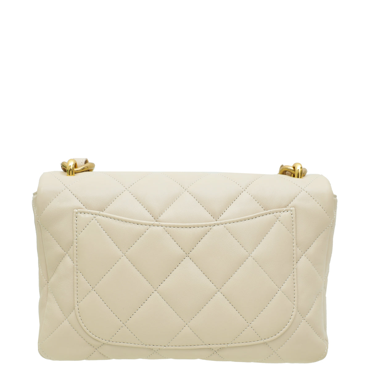 Chanel Cream Funky Town Flap Bag