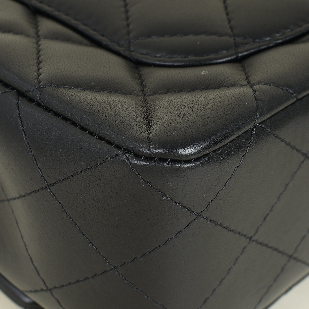 Chanel Black CC Classic Mini Rectangular Flap Bag