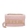 Chanel Pink Logo Enchained Flap Medium Bag