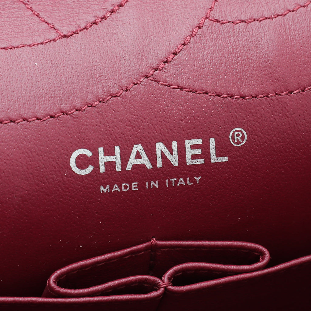Chanel Dark Red 2.55 Reissue Flap 227 Bag