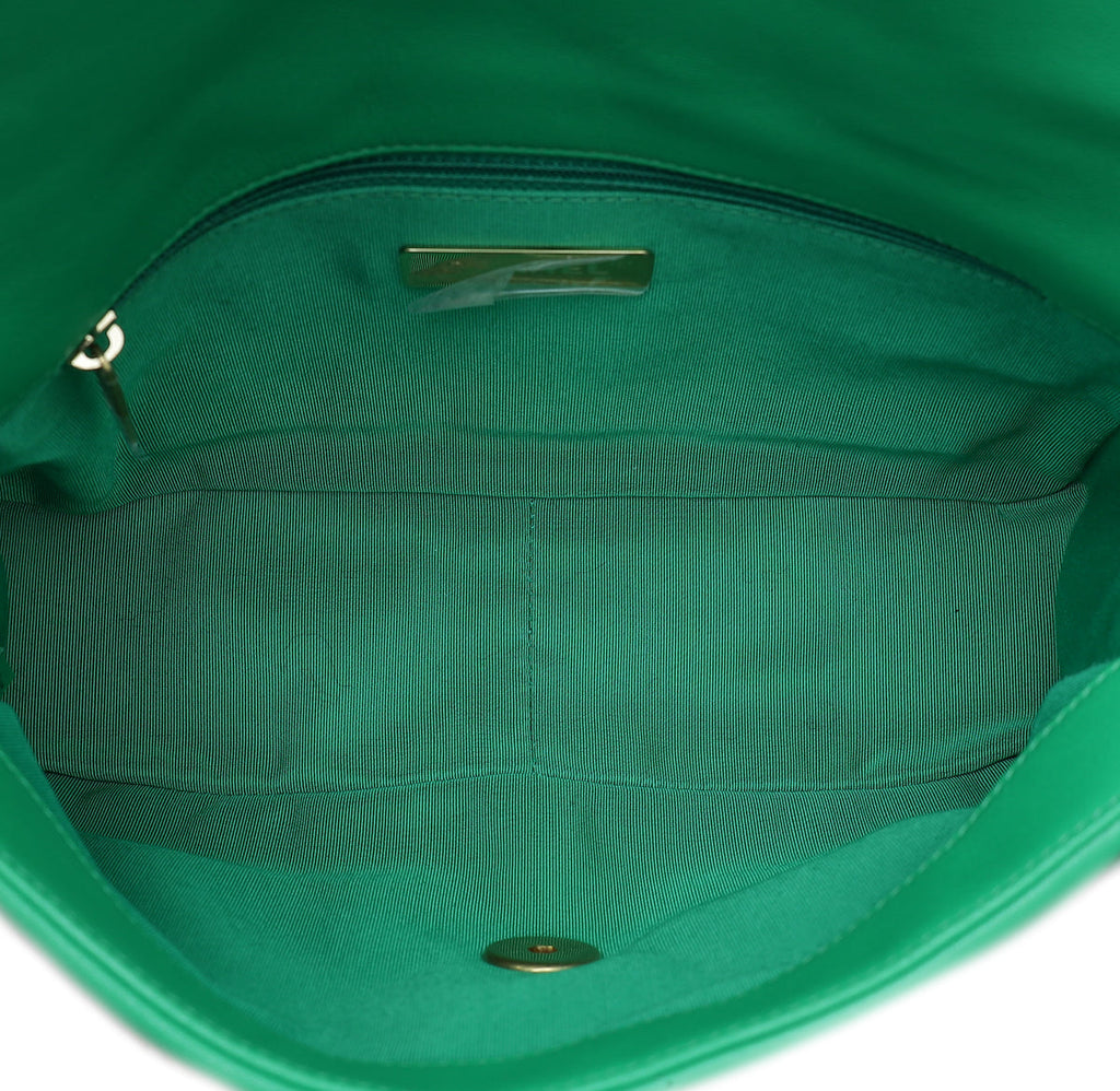 Chanel Green CC 19 Small Bag
