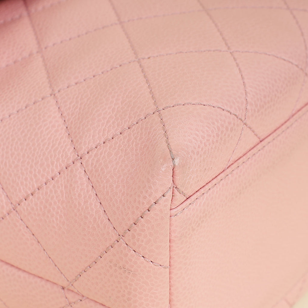 Chanel Pink Vintage Kelly Top Handle Bag