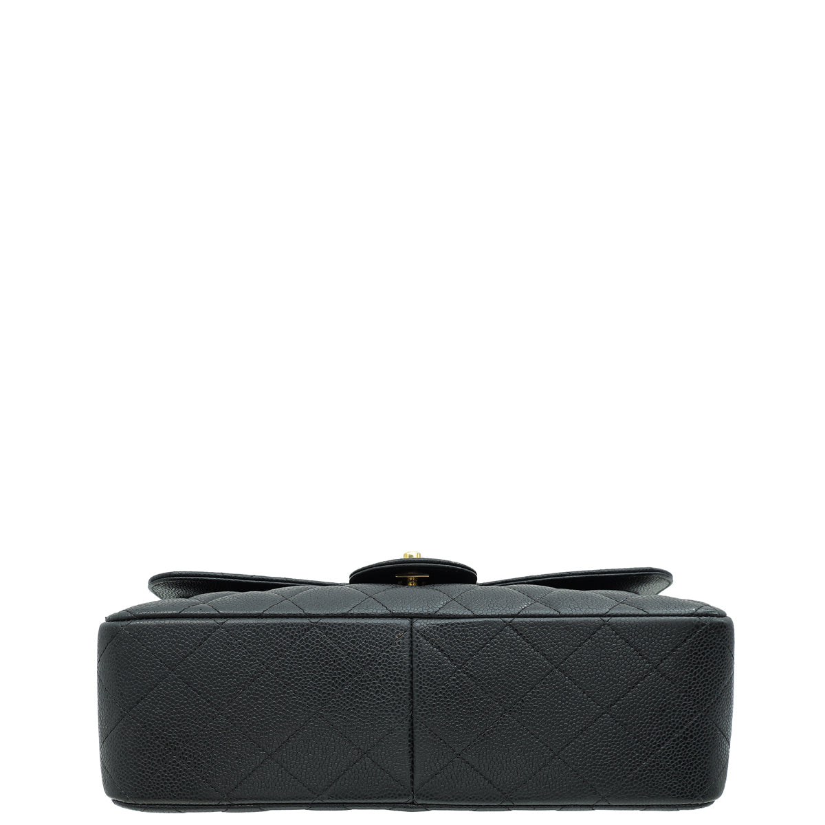 Chanel Black Classic Double Flap Jumbo Bag