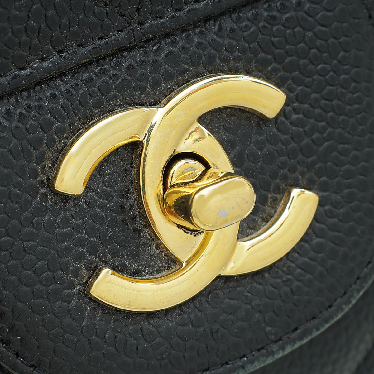Chanel Black Classic Double Flap Jumbo Bag