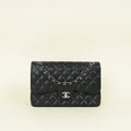 Chanel Black Classic Double Flap Jumbo Bag