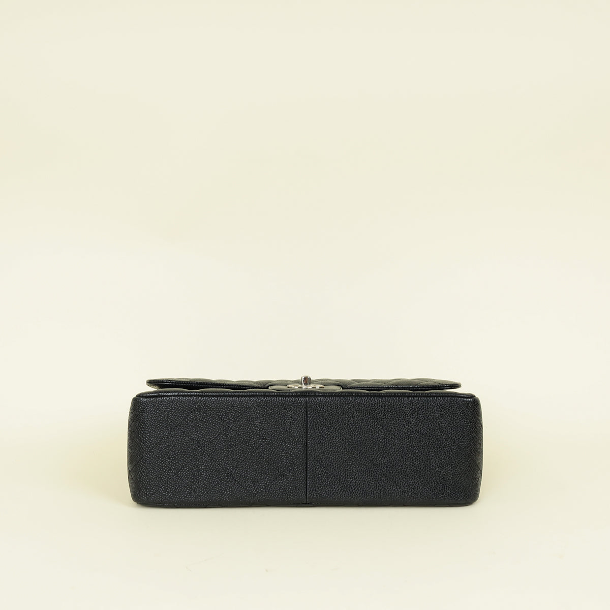 Chanel Black Classic Double Flap Jumbo Bag