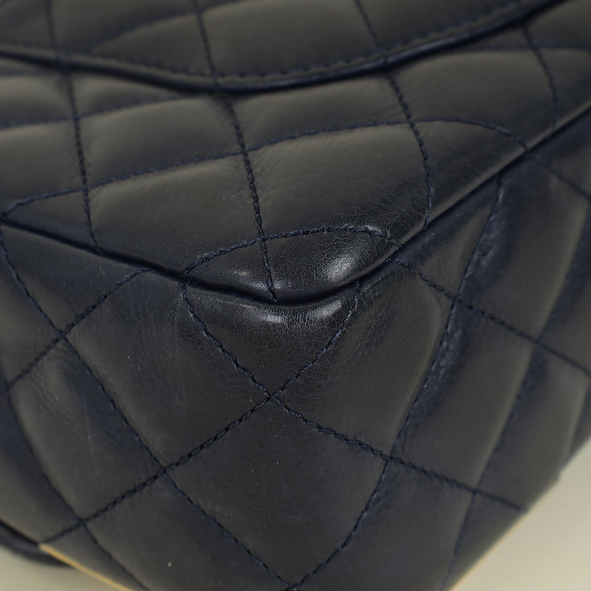 Chanel Navy Rock The Corner Flap Bag