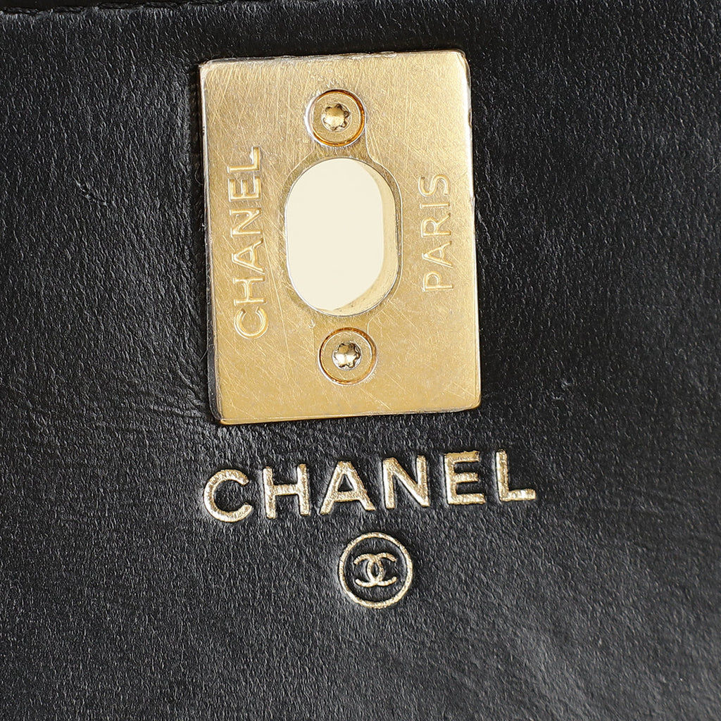 Chanel Black Pillow Crush Wallet on Chain