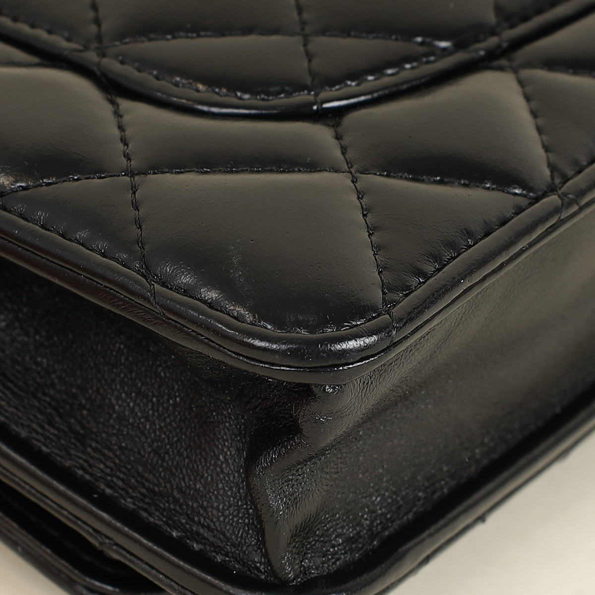 Chanel Black Pillow Crush Wallet on Chain