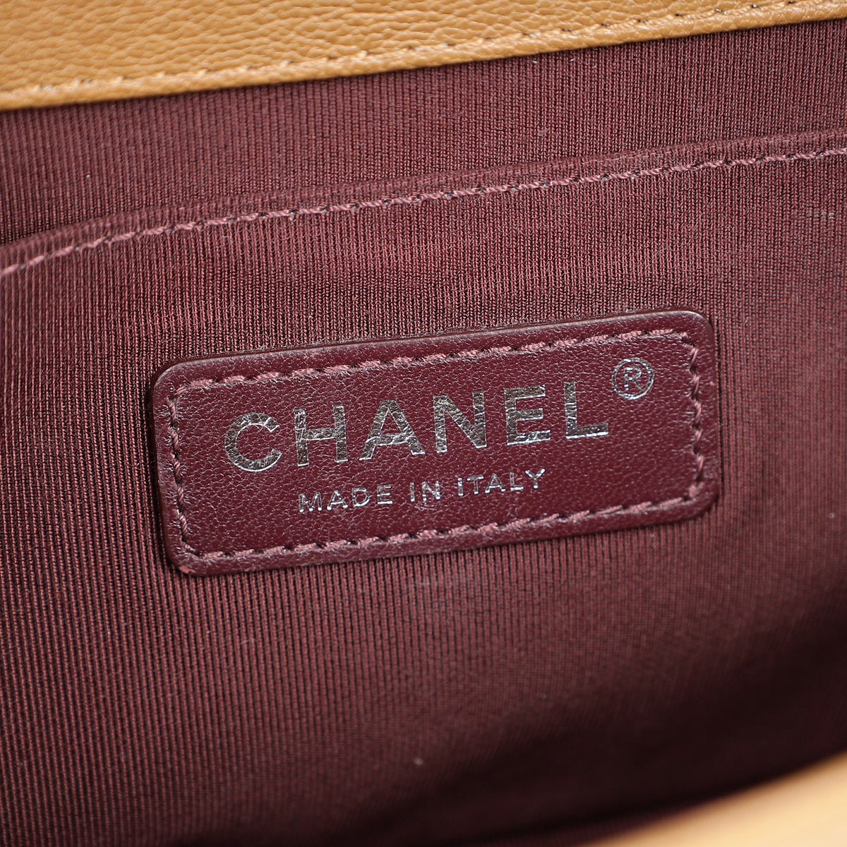 Chanel Caramel Duo Boy Flap Medium Shoulder Bag