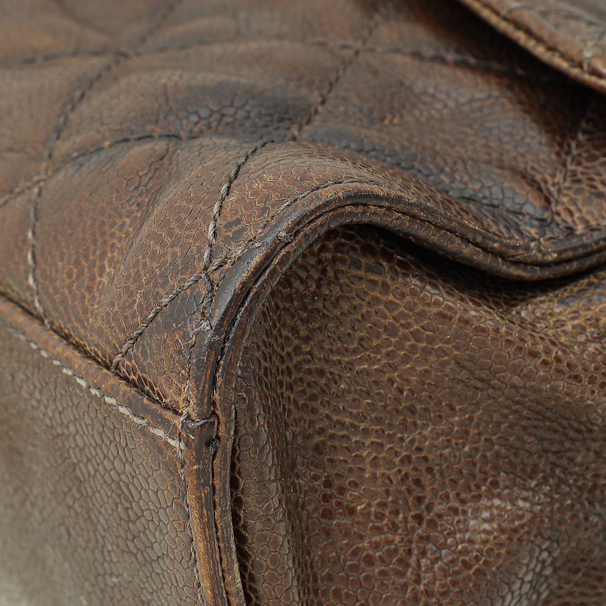 Chanel Brown CC Crave Jumbo Flap Bag