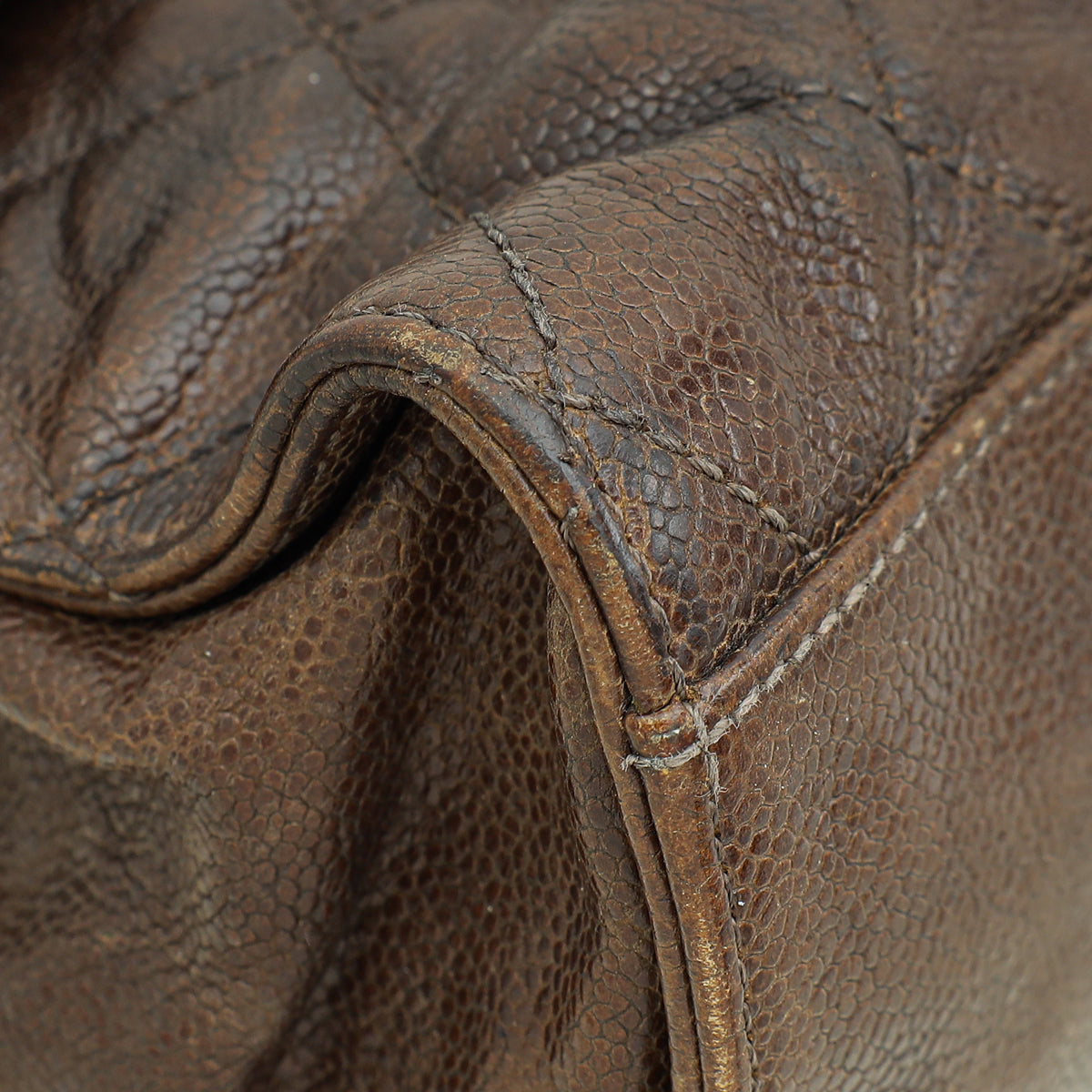 Chanel Brown CC Crave Jumbo Flap Bag