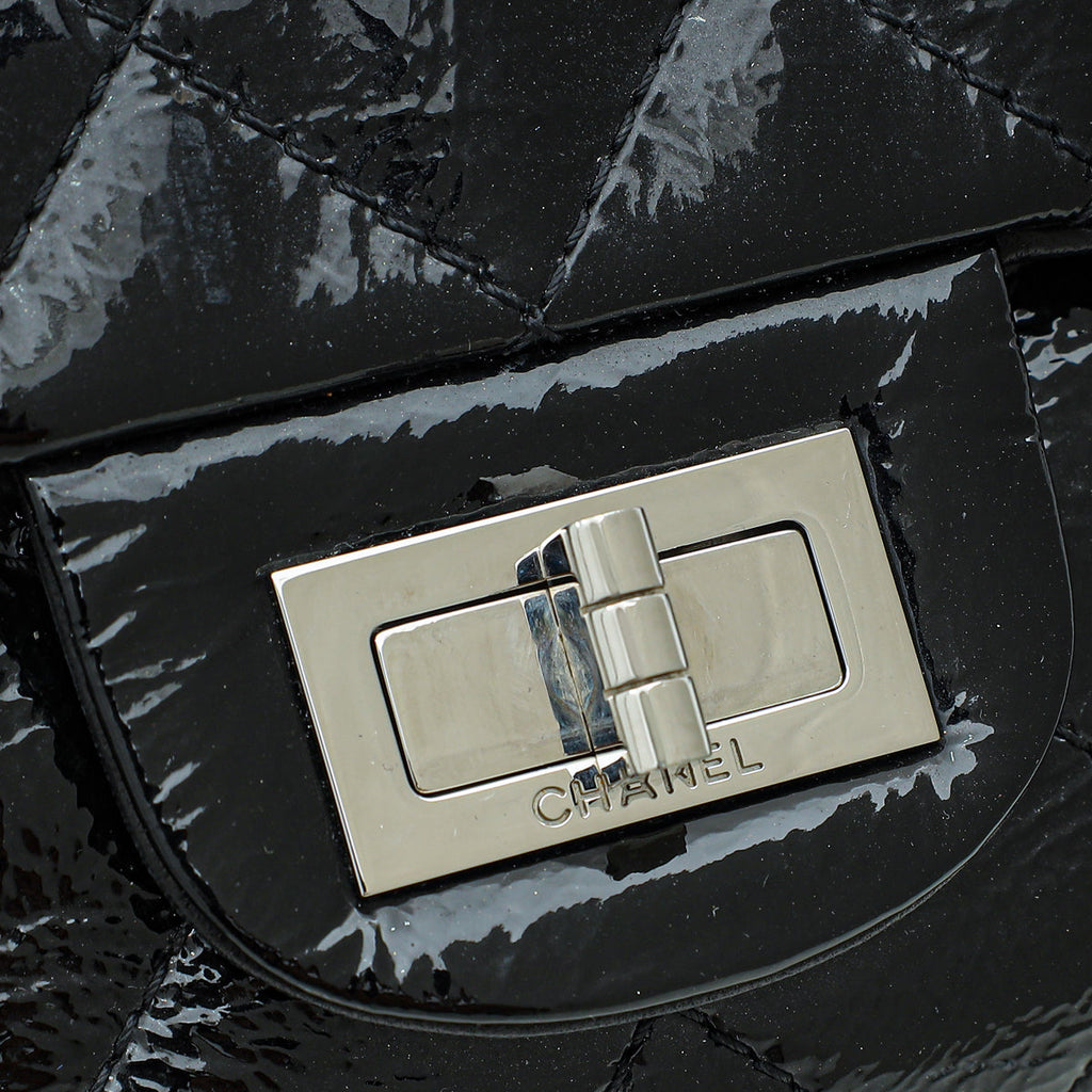 Chanel Black 2.55 Reissue Double Flap 227 Bag