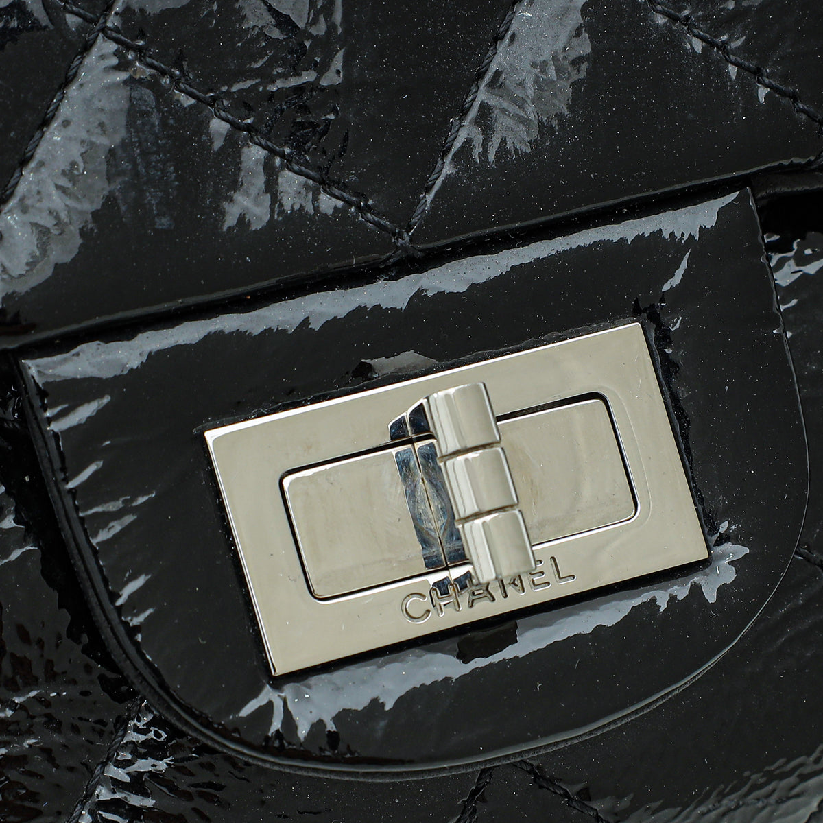 Chanel Black 2.55 Reissue Double Flap 227 Bag