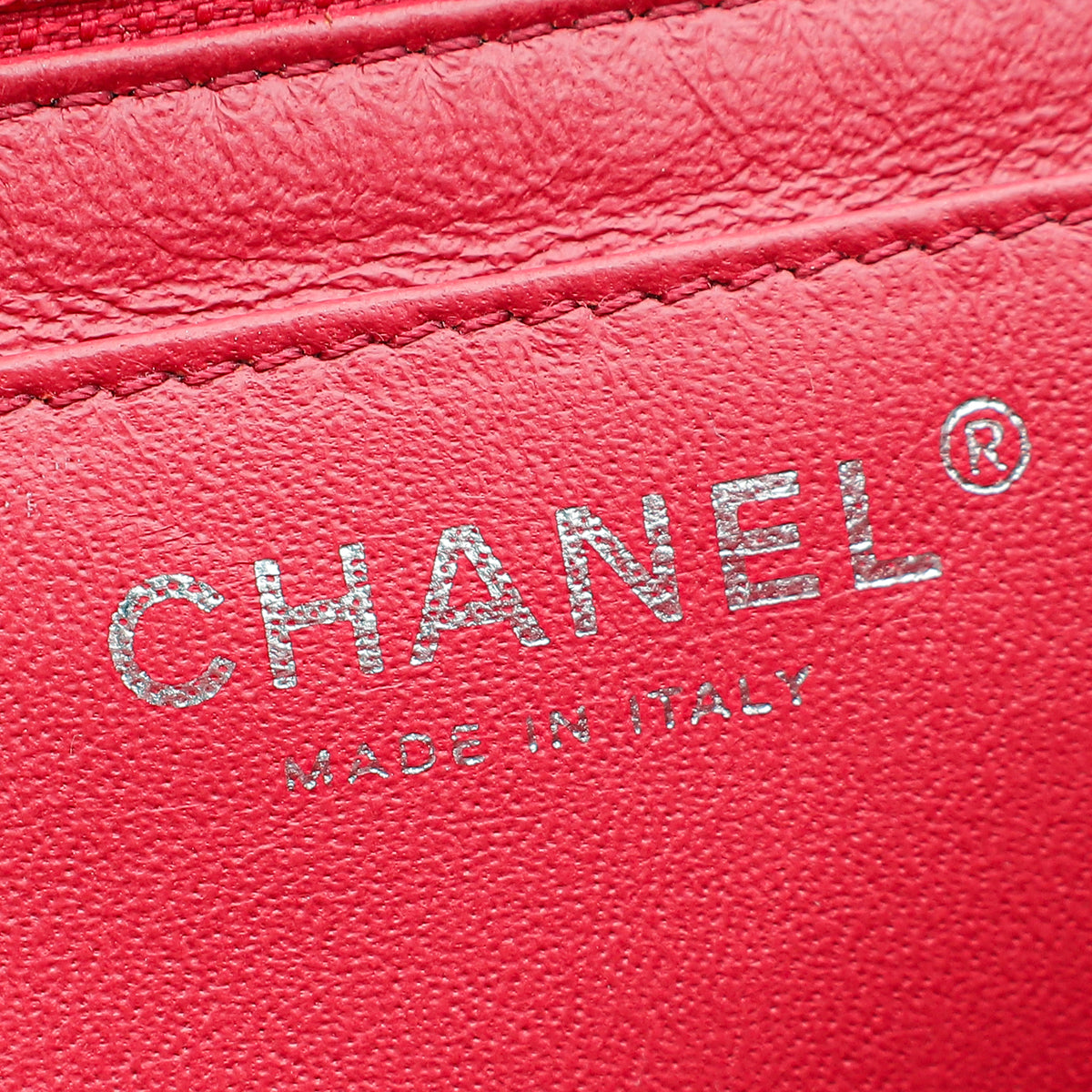 Chanel Fuchsia CC Chevron Single Flap Maxi Bag