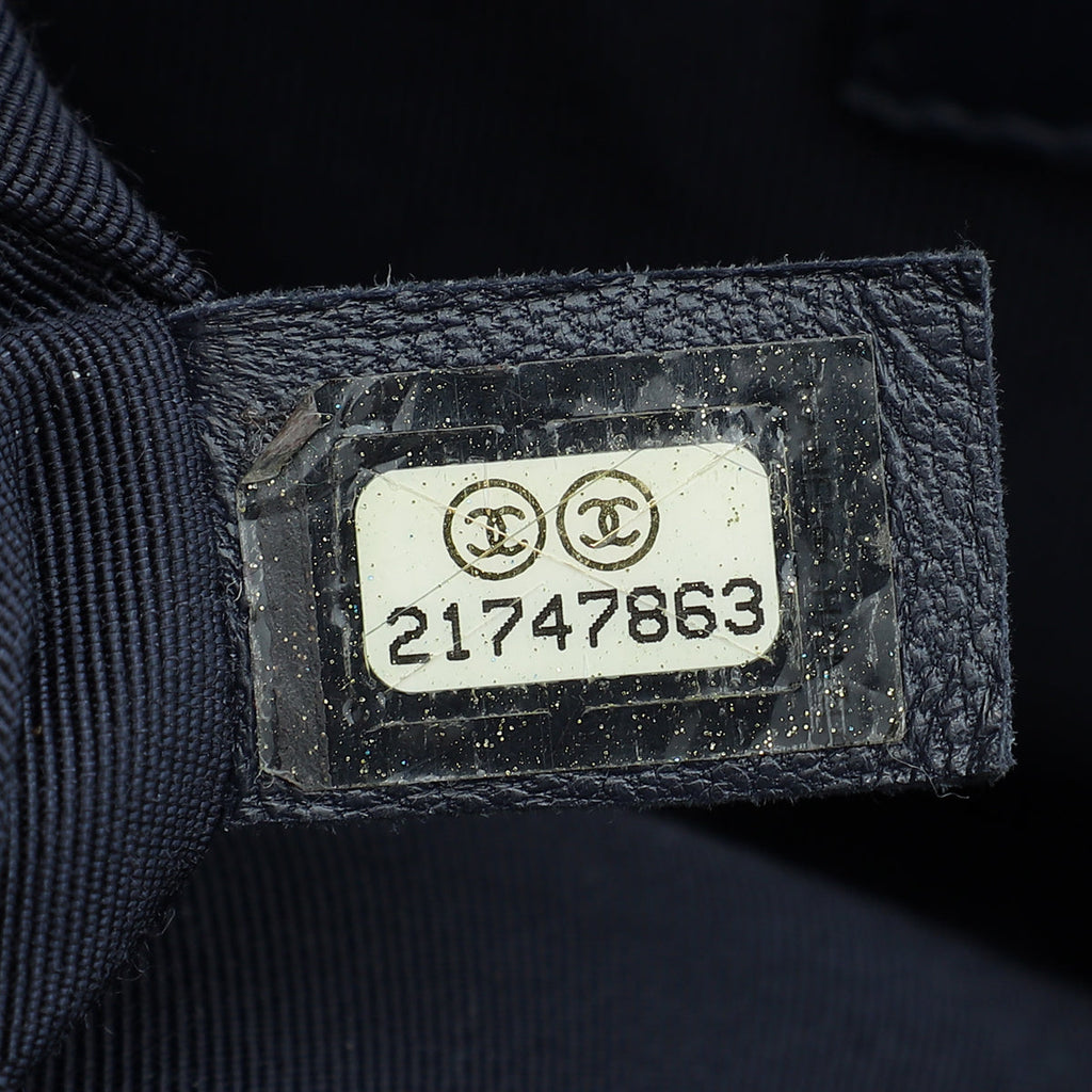 Chanel Navy Blue CC Diana Flap Bag