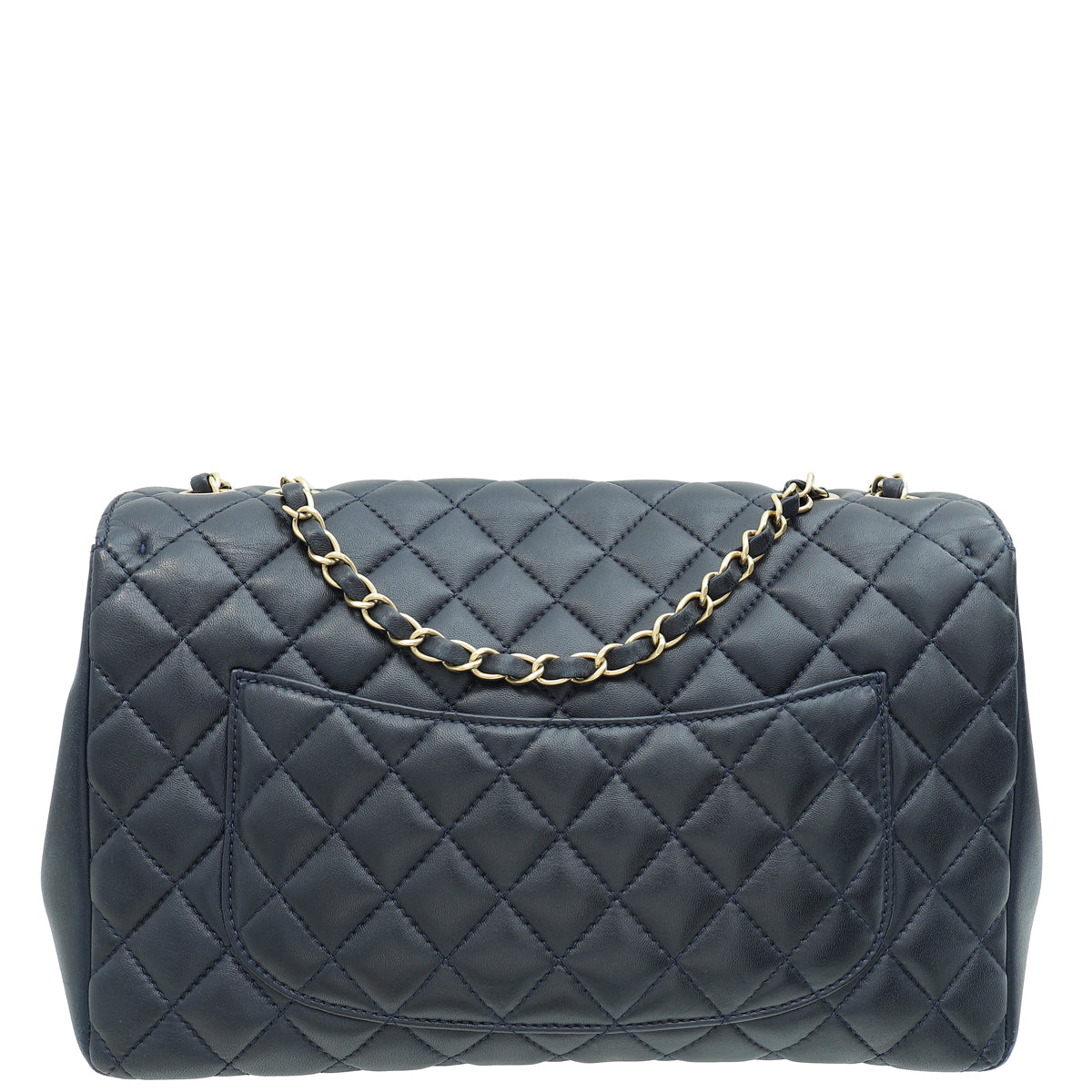 Chanel Navy Blue CC Diana Flap Bag