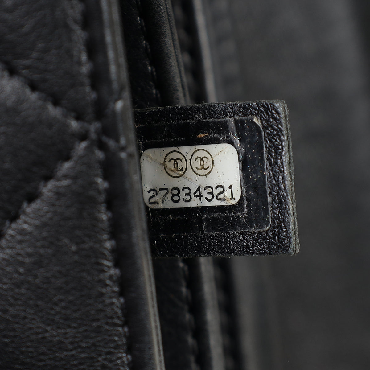 Chanel Black CC Top Handle Envelope Flap Bag