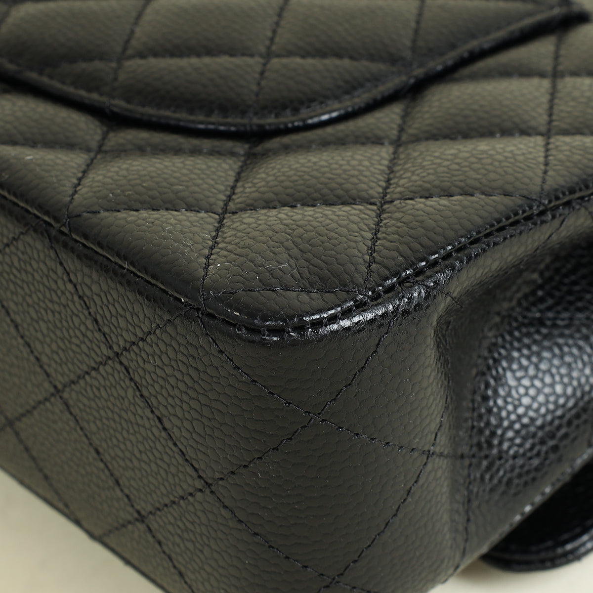 Chanel Black CC Classic 11.12 Double Flap Medium Bag