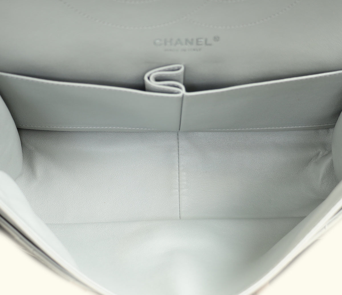 Chanel Grey 2.55 Reissue Double Flap Shimmer 227 Bag